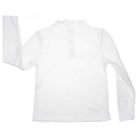 Bluza cu maneca lunga pentru fete New Collection 81223, Alb [1]