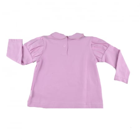 Bluza cu maneca lunga pentru fete Mini Junior BLZM8-R-80, Roz [1]