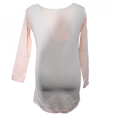 Bluza cu maneca lunga pentru fete OLC SVR 180323-6, Coral [1]