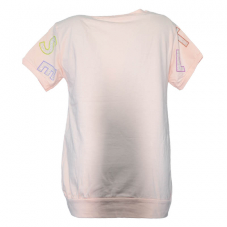 Tricou cu maneca scurta pentru fete OLC SVR 180323-A, Coral [1]