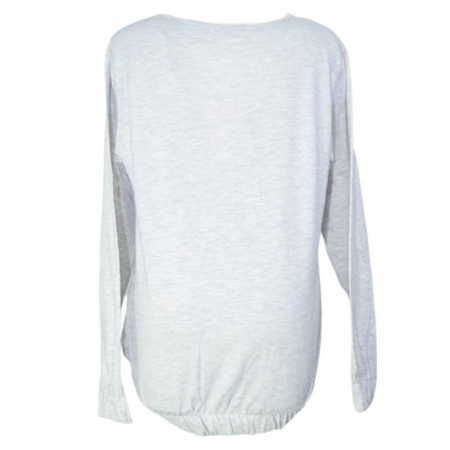 Bluza cu maneca lunga pentru fete OLC SVR 230323-11, Gri [1]