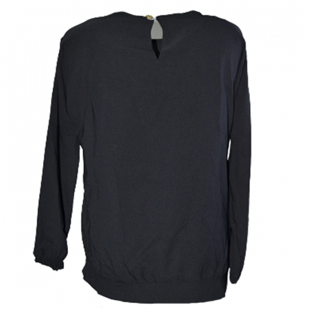 Bluza cu maneca lunga pentru fete OLC SVR 8792, Negru [1]
