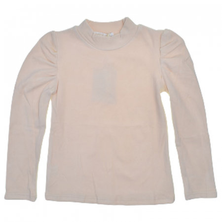 Bluze fete - Bluza cu maneca lunga pentru fete Happy House HH635, Bej