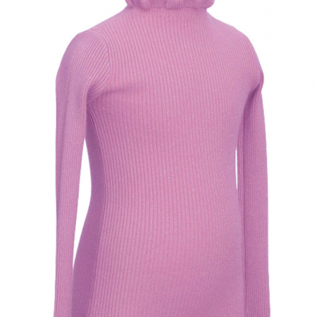 Pulover cu maneca lunga pentru fete Pink Baby QC301, Roz [2]