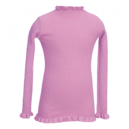 Bolero, cardigane si pulovere fete - Pulover cu maneca lunga pentru fete Pink Baby QC301, Roz