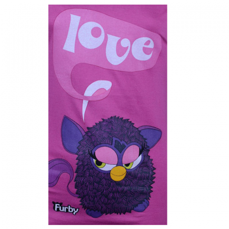 Bluza cu maneca lunga pentru fete Setino Furby 960-890-116, Mov [1]