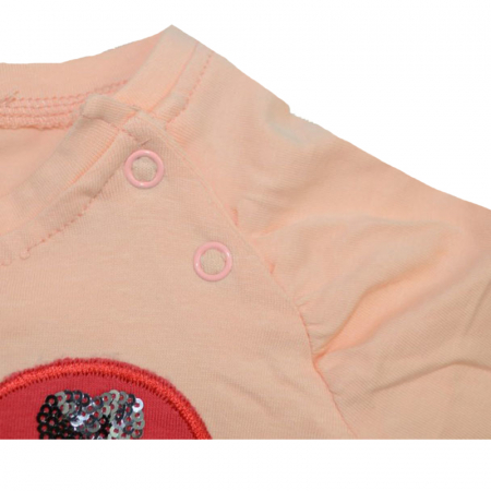 Bluza cu maneca lunga pentru fete Wendee OK102997-0R-74, Coral [2]