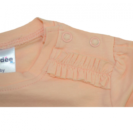 Bluza cu maneca lunga pentru fete Wendee OK102999-0R-74, Coral [1]