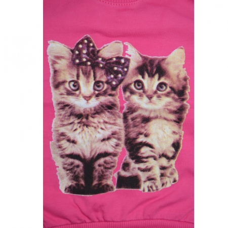 Bluza cu maneca lunga pentru fete Wendee OK11224-0F-74, Fucsia [1]
