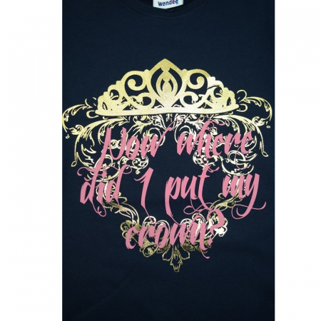 Bluza cu maneca lunga pentru fete Wendee OZ102301-1-46308-98, Multicolor [1]