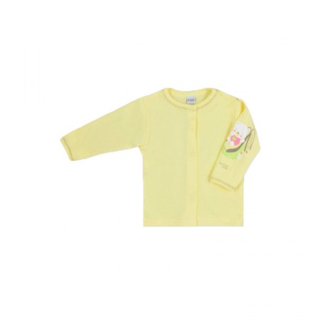 Bluze fete - Bluza cu maneca lunga pentru fete Zabaw Koala 3603-GA-74-cm, Galben