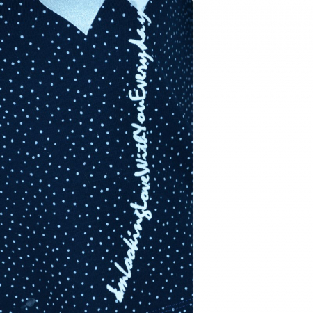 Bluza cu maneca lunga pentru fete Chrisma CRSM12B-98, Bleumarin [1]