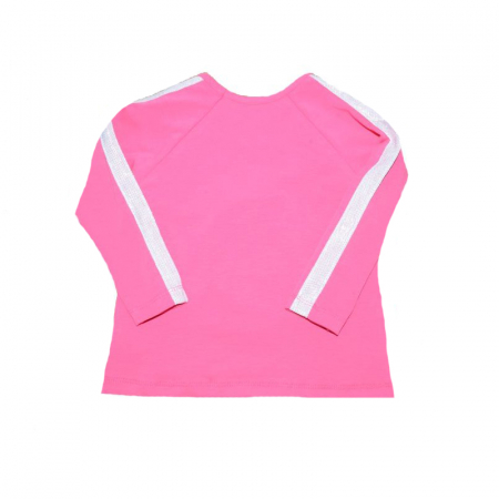 Bluza cu maneca lunga pentru fete Chrisma CRSM6-104, Roz [1]