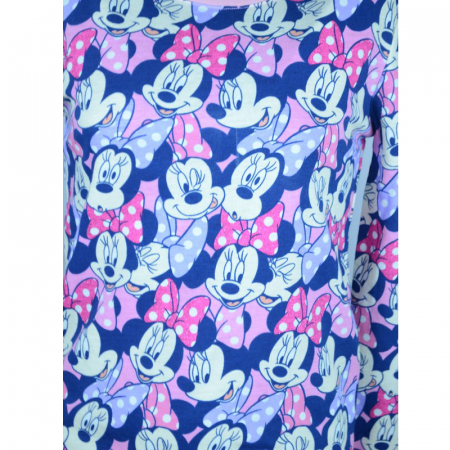 Bluza cu maneca lunga pentru fete Minnie Mouse Sun City HO1182F-128, Multicolor [1]