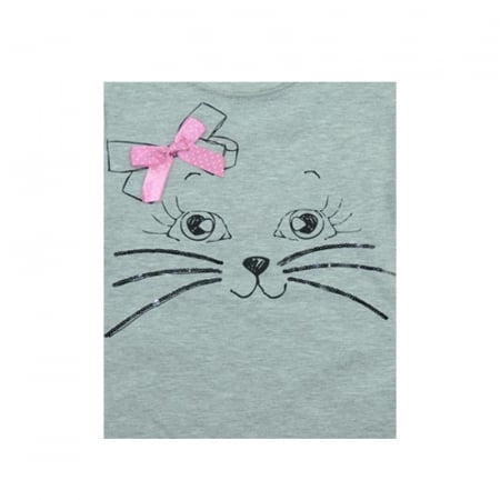 Bluza cu maneca lunga pentru fete Wendee DS101151-1G-116, Gri [1]