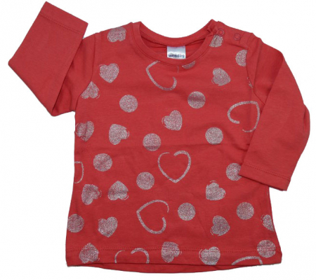 Bluze fete - Bluza cu maneca lunga pentru fete Wendee OK102990-0RO-68, Albastru