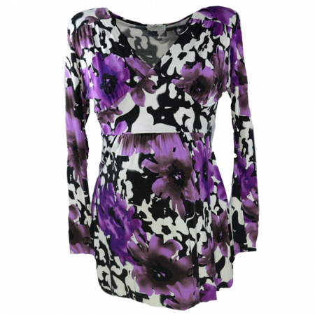 Accesorii gravide si mamici - Bluza cu maneca lunga pentru gravide Mini Junior PNG-12, Mov