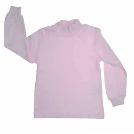 Bluze fete - Bluza cu maneca lunga tip maleta pentru fete Seygi SVG1411R, Roz