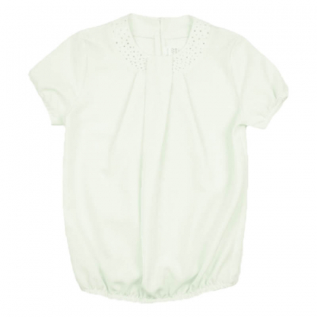 Bluza,camasi elegante fete maneca scurta - Bluza cu maneca scurta pentru fete Jolanda JB-002, Crem