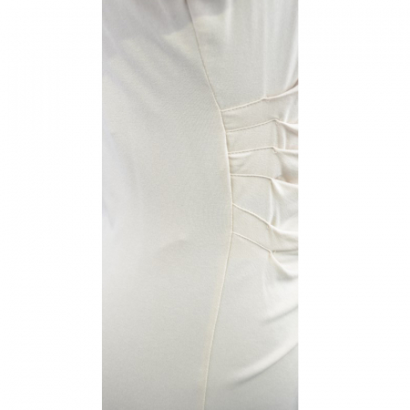 Bluza cu maneca scurta pentru gravide Mini Junior BDDE7C, Crem [3]