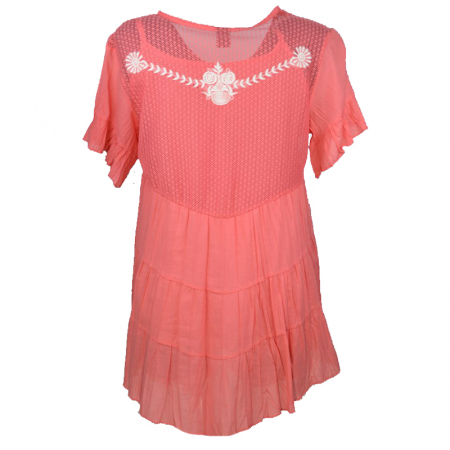 Bluza cu maneca scurta pentru gravide New Star NWS15RO, Rosu [1]
