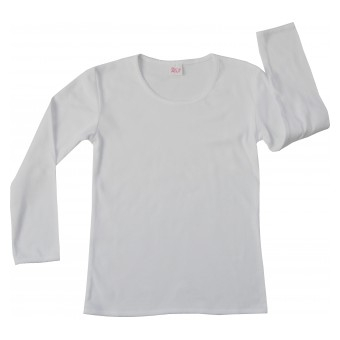 Bluze fete - Bluza de corp pentru fete Atut A-5602-140, Alb