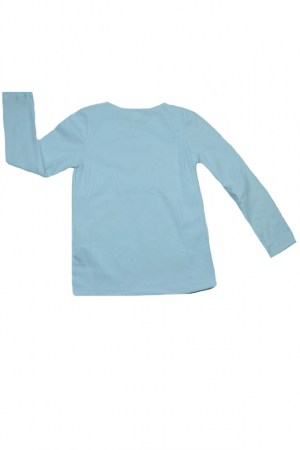 Bluza eleganta cu maneca lunga pentru fete Atut 9162-104, Alb [2]