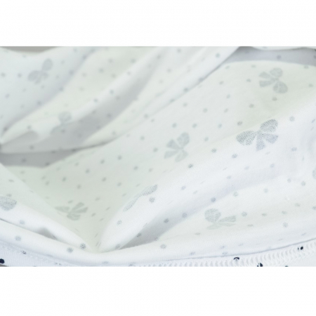 Bluza eleganta cu maneca lunga pentru fete Atut A-7702-104, Alb [2]