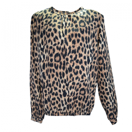 Bluze fete - Bluza eleganta cu maneca lunga pentru fete Catherine BECA-MA, Maro