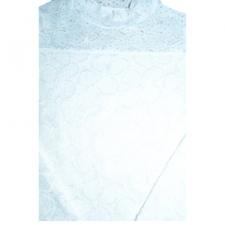 Bluza eleganta cu maneca lunga pentru fete Catherine CTRN6-98, Alb [1]