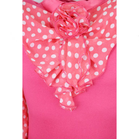 Bluza eleganta cu maneca lunga pentru fete Catherine CTRN6RZ-134, Roz [4]