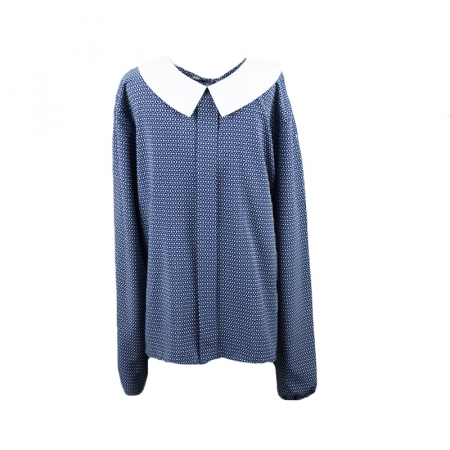 Bluze fete - Bluza eleganta cu maneca lunga pentru fete Talka TLKA8-B-128-cm, Bleumarin