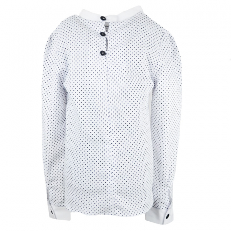 Bluza eleganta cu maneca lunga pentru fete Umbo U36-128, Alb [1]