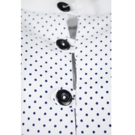 Bluza eleganta cu maneca lunga pentru fete Umbo U36-128, Alb [3]