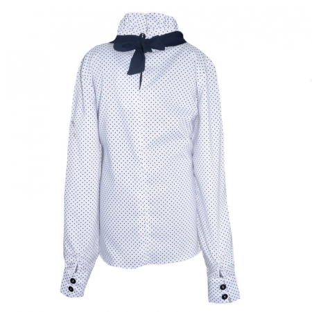 Bluza eleganta cu maneca lunga pentru fete Umbo U38-128, Alb [1]