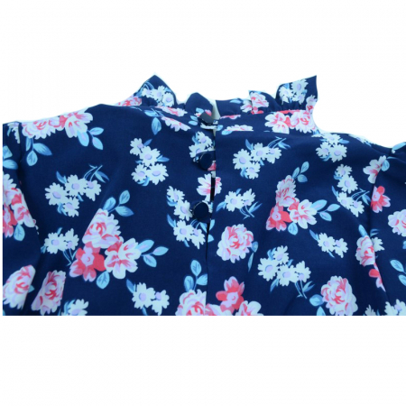 Bluza eleganta cu maneca lunga pentru fete Umbo UMBF1-128, Bleumarin [1]