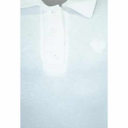 Bluza eleganta cu maneca lunga pentru fete Wendee 02FB102494-1-98, Alb [2]