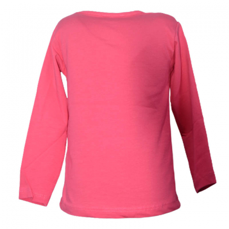 Bluza cu maneca lunga pentru fete OLC SVR 180323, Fucsia [1]