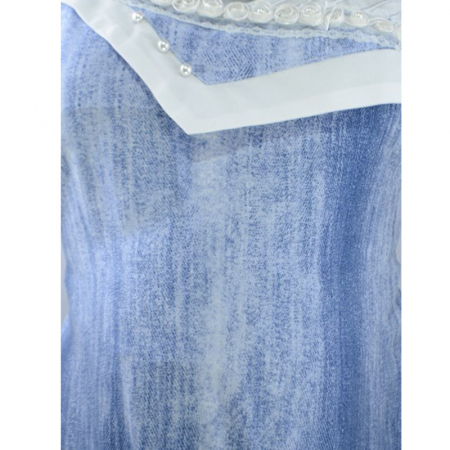 Bluza fara maneci pentru gravide Moda Flash BMMDF1A, Albastru [2]