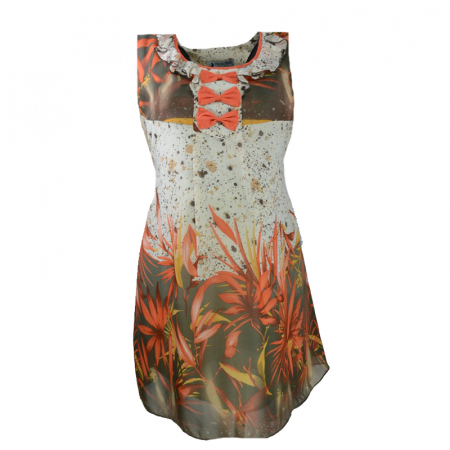 Bluze si tricouri gravide - Bluza fara maneci pentru gravide Moda Flash MFF2M, Maro