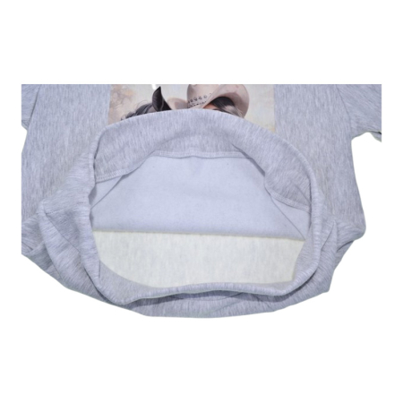 Bluza flausata, pentru fete, Mini Junior 3010G-140, Gri [2]