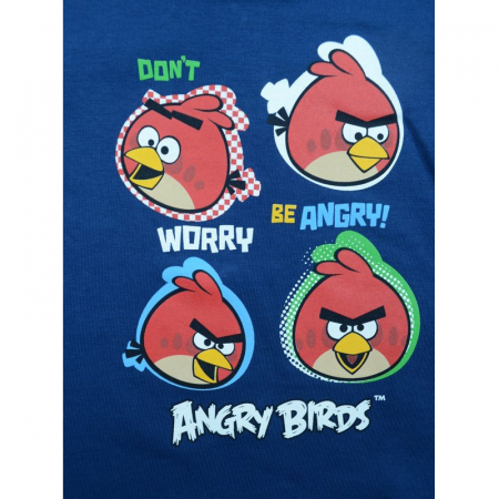 Bluza cu maneca lunga pentru baieti Sun City Angry Birds OE0163-68, Bleumarin [2]