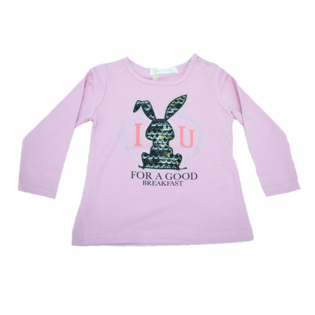 Bluze fete - Bluza cu maneca lunga pentru fete Happy House FOFO-067RZ-80, Multicolor