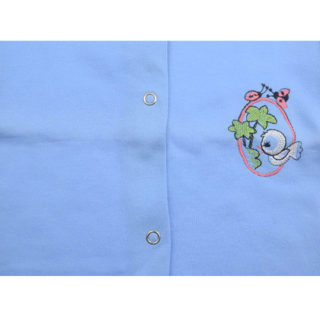 Bluza cu maneca lunga pentru baieti Pifou 610431-62-cm, Albastru [1]