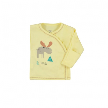 Bluza cu maneca lunga pentru copii Koala Happy Baby 07-502-62-cm, Galben [1]