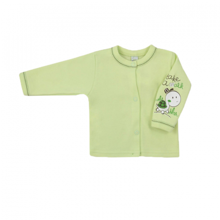Bluze fete - Bluza cu maneca lunga pentru copii Koala Zolwik 2635V-62-cm, Verde