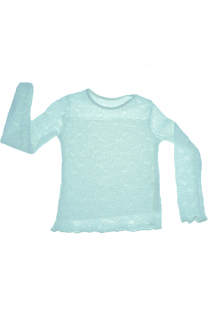 Bluze fete - Bluza cu maneca lunga pentru fete Chaterine BFC3-92-cm, Crem