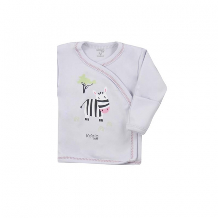 Bluza cu maneca lunga pentru fete Koala Happy Baby 07-502G-62-cm, Gri [1]