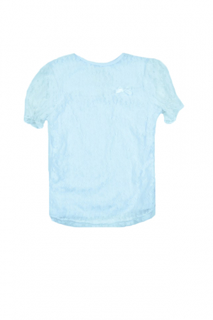 Îmbrăcăminte fete - Bluza cu maneca scurta pentru fete Catherine CTHR-13A-128, Alb