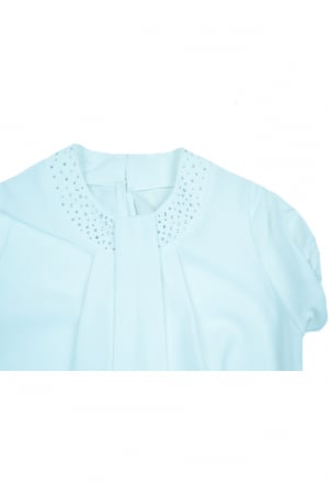 Bluza cu maneca scurta pentru fete Jolanda JB-001-128, Alb [2]